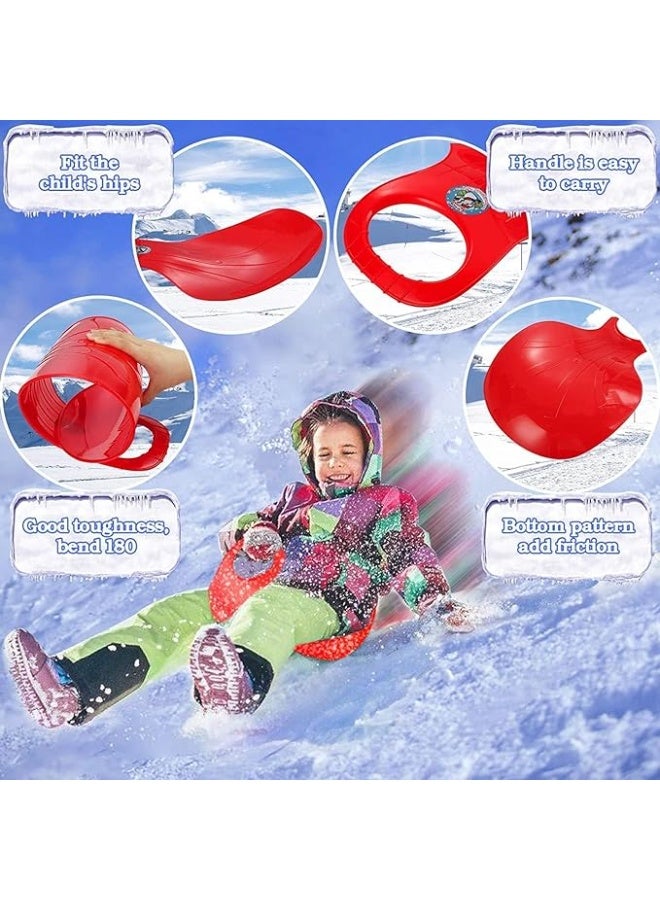 MunKan Kid's Sand Skiing Board with Handle, Grass ,Snow , Sand Board Ski Pad for Outside Sports ( Blue ) - Image 5
